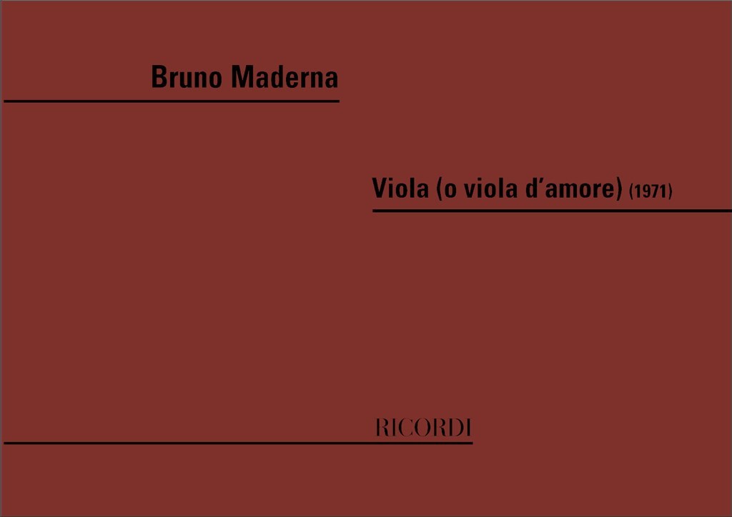 Viola (O Viola D'Amore)